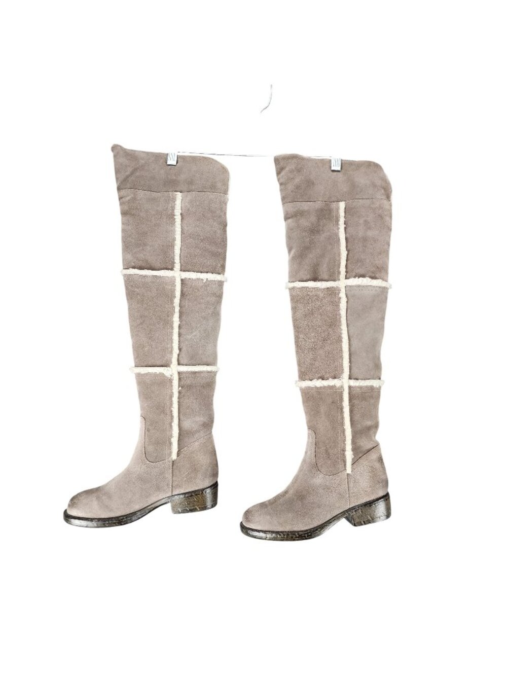 Lavorazione Artigiana Shoes Womens Size EU 36 US 5.5 Tan Faux Fur Boots *Read*